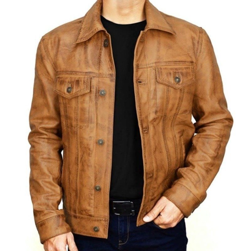 target-jacket-mens-lambskin-brown-trucker-jackets