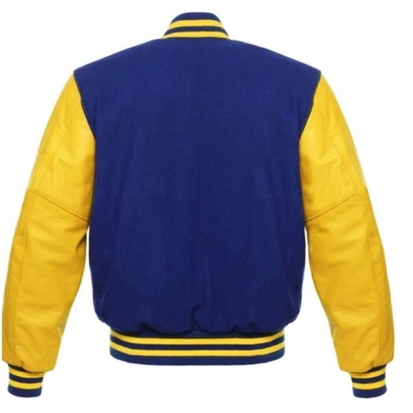 Blue And Yellow Varsity Jacket