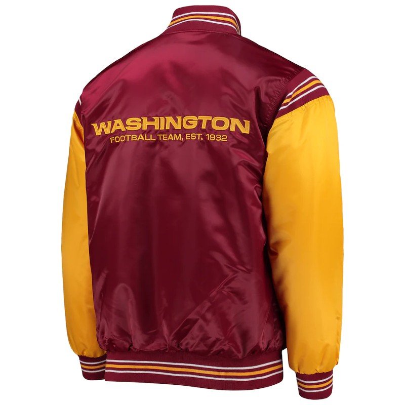 Washington Commanders Varsity Jacket