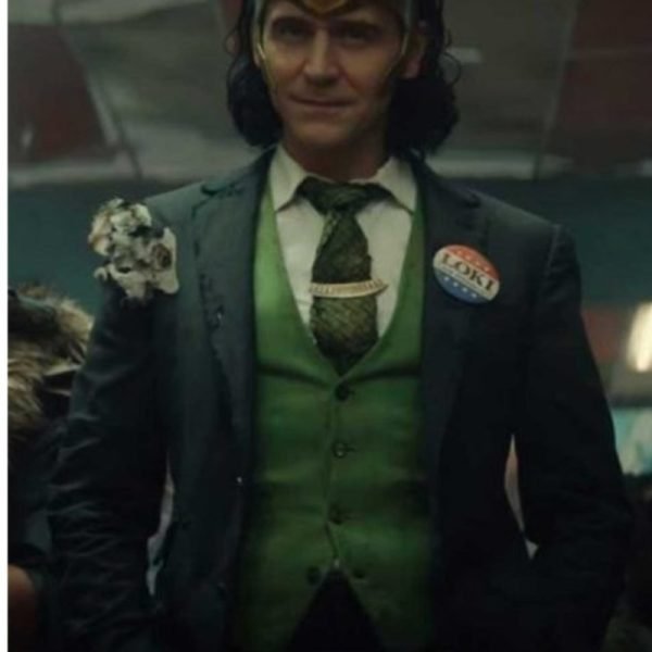 Tom Hiddleston Green Loki Vest