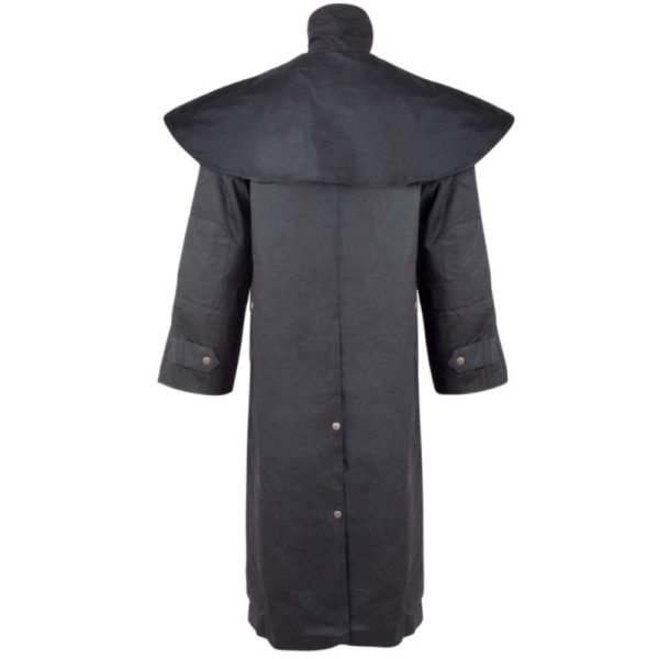 oilskin duster coats for men