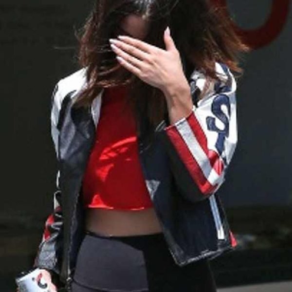 Selena Gomez American Flag Jacket