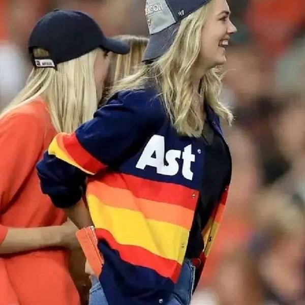 kate upton jacket astros 2022