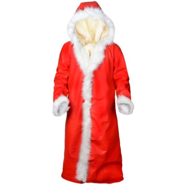 Kurt Russell Christmas Chronicles Santa Suit Long Coat