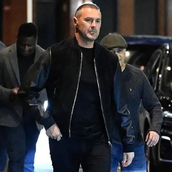 Paddy Mcguinness Black Bomber Jacket