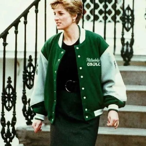 Princess Diana Philadelphia Eagles Bomber Jackets