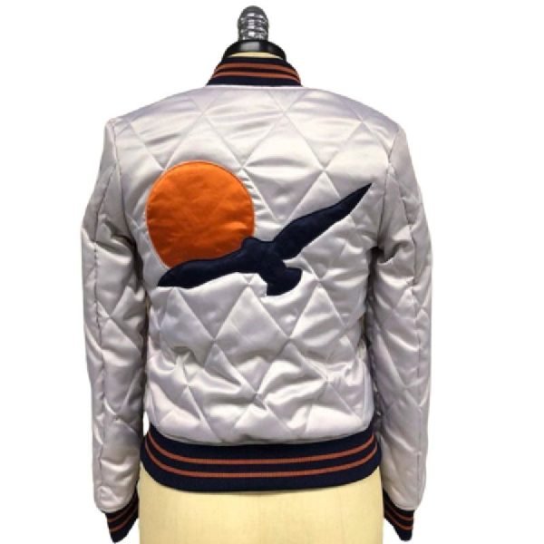 Silver Wings Bomber Jacket