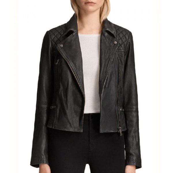 Stumptown Dex Parios Black Leather Jacket
