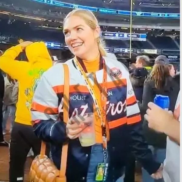 Kate Upton's vintage Houston Astros jackets