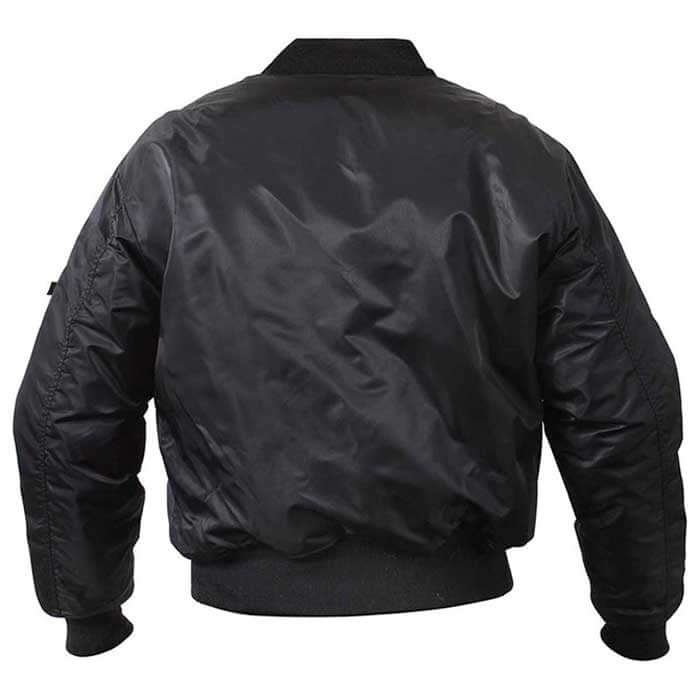 black aviator jacket